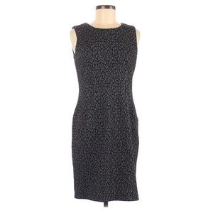 Calvin Klein Gray Sleeveless Ponte Dress